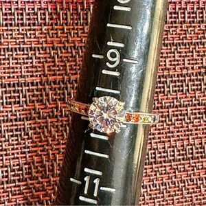 Fragrant Jewels Silver Ring with Sparkling Multiple Colored Gems